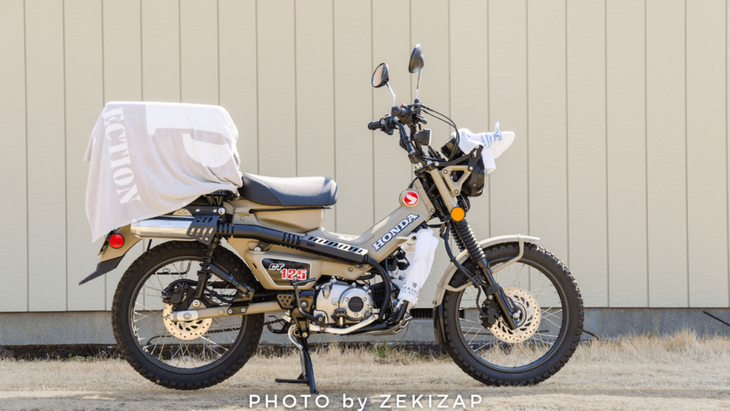 アマゾン人気1位 Ct125ハンターカブにピッタリなバイクカバー購入