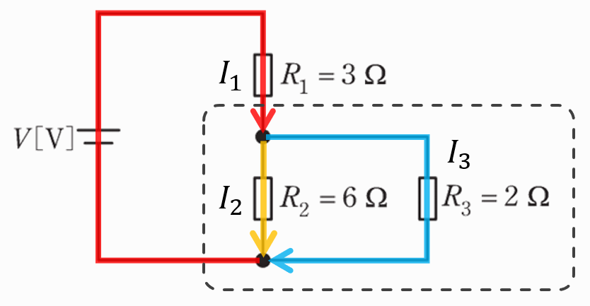電験三種2020理論問6の回路に流れる電流